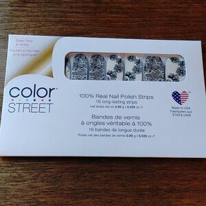New COLOR STREET Real Nail Polish Strips Flower Power